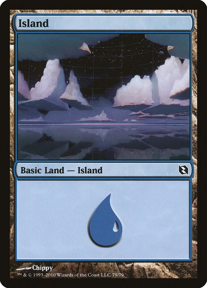 Island 79 card from Duel Decks: Elspeth vs. Tezzeret