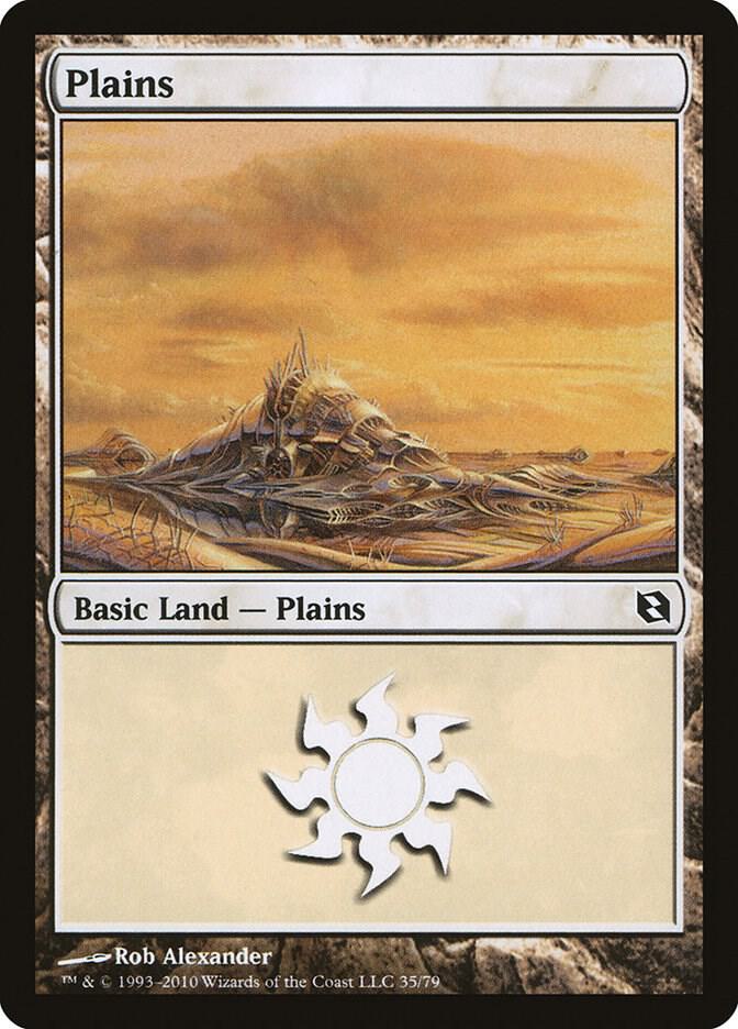 Plains 35 card from Duel Decks: Elspeth vs. Tezzeret