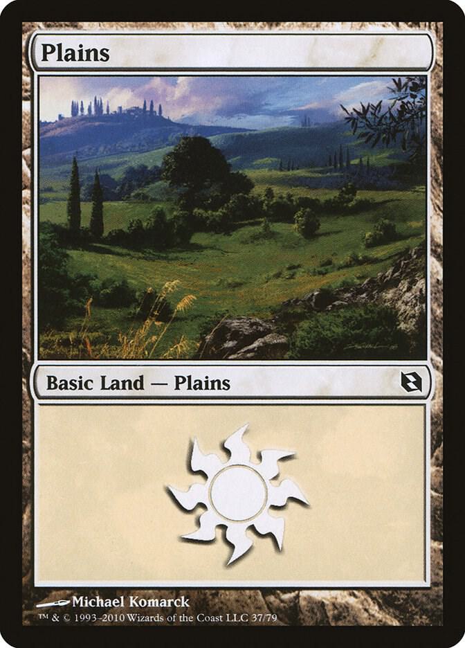 Plains 37 card from Duel Decks: Elspeth vs. Tezzeret