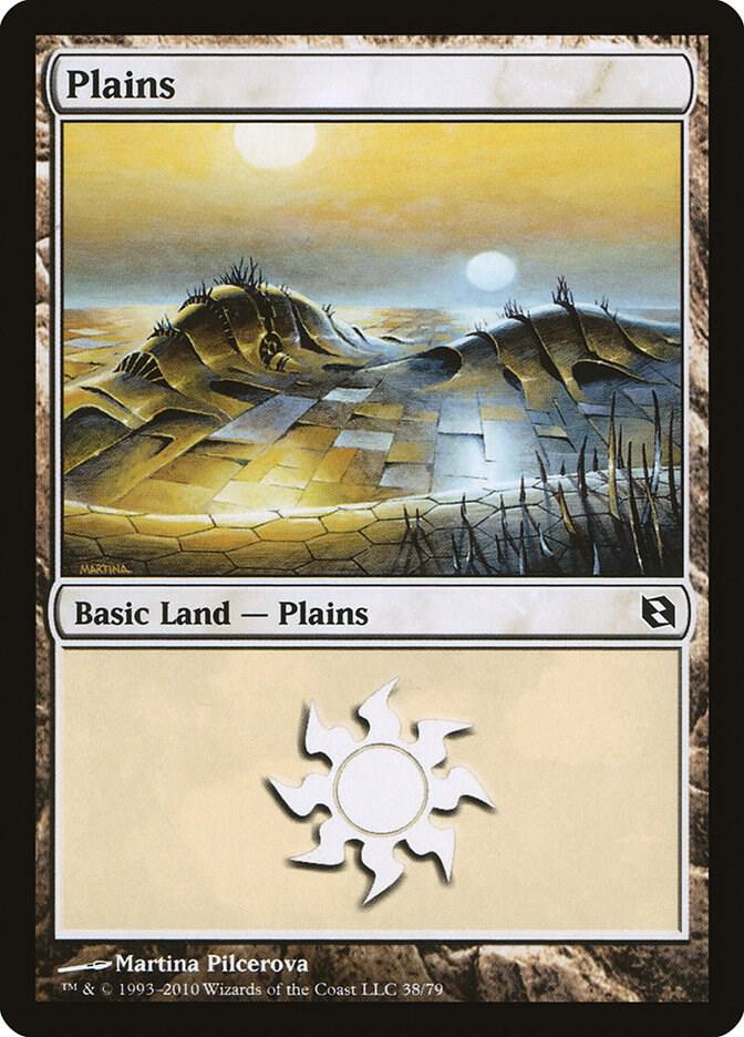 Plains 38 card from Duel Decks: Elspeth vs. Tezzeret