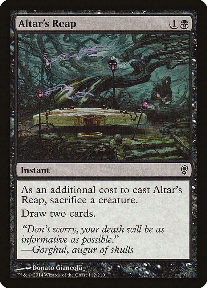 Altar's Reap 112 card from Conspiracy