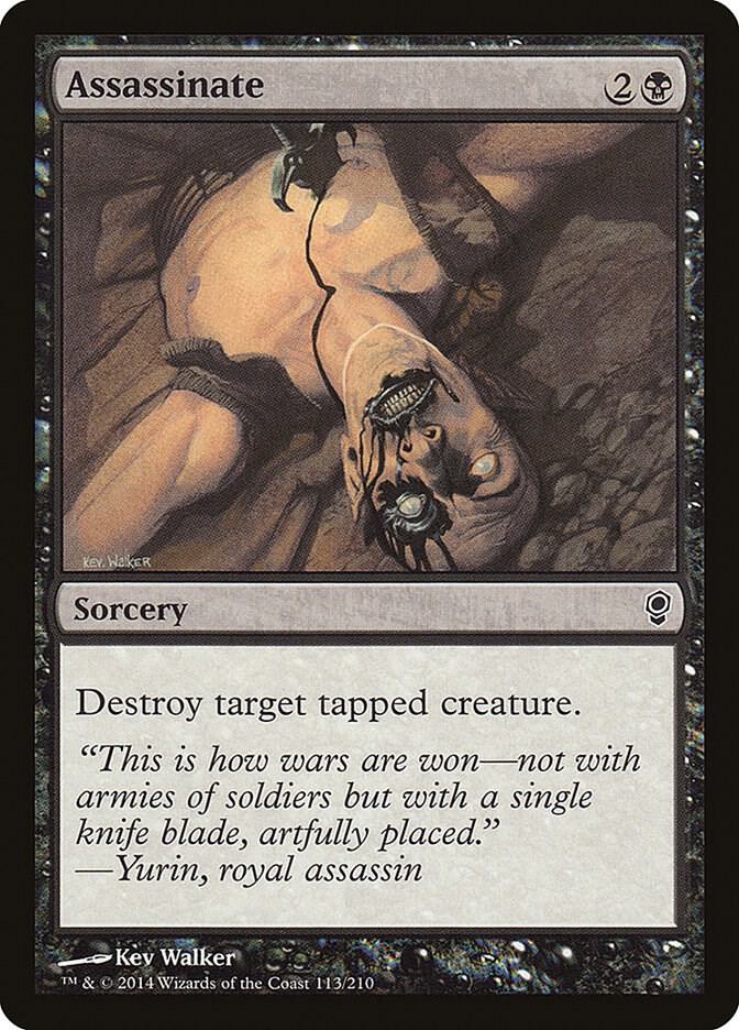 Assassinate 113 card from Conspiracy
