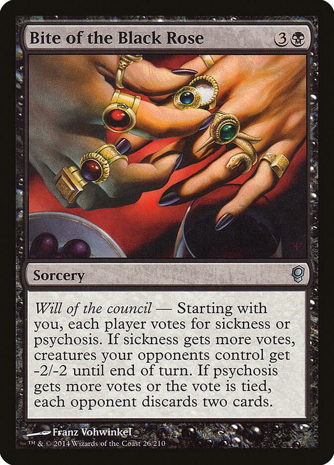 Bite of the Black Rose 26 card from Conspiracy