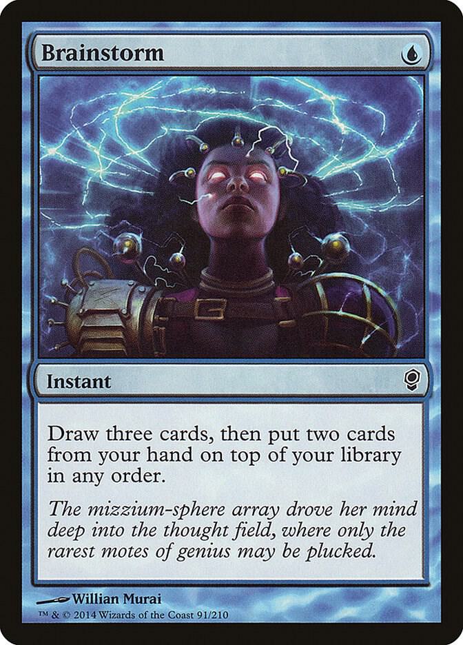 Brainstorm 91 card from Conspiracy
