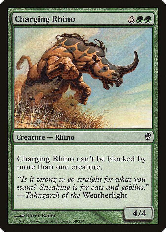 Charging Rhino 159 card from Conspiracy