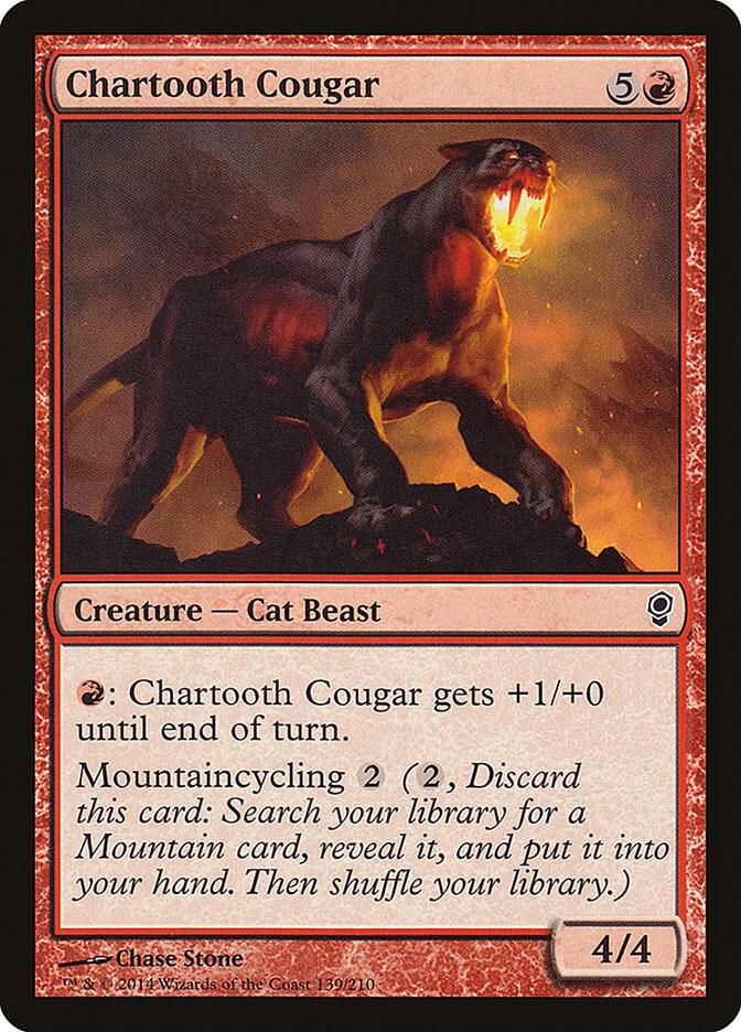 Chartooth Cougar 139 card from Conspiracy