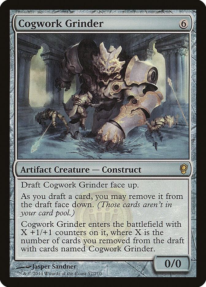 Cogwork Grinder 57 card from Conspiracy