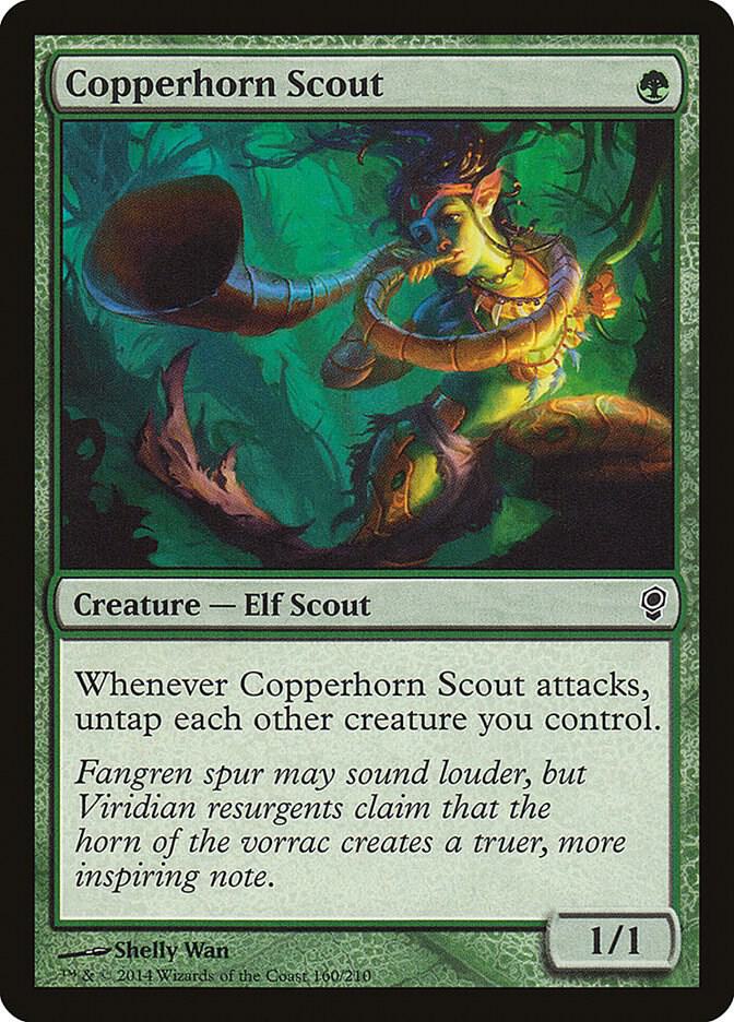 Copperhorn Scout 160 card from Conspiracy