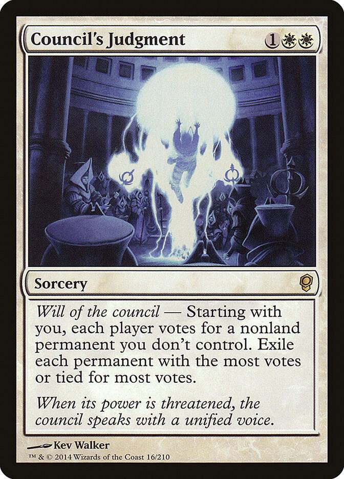Council's Judgment 16 card from Conspiracy