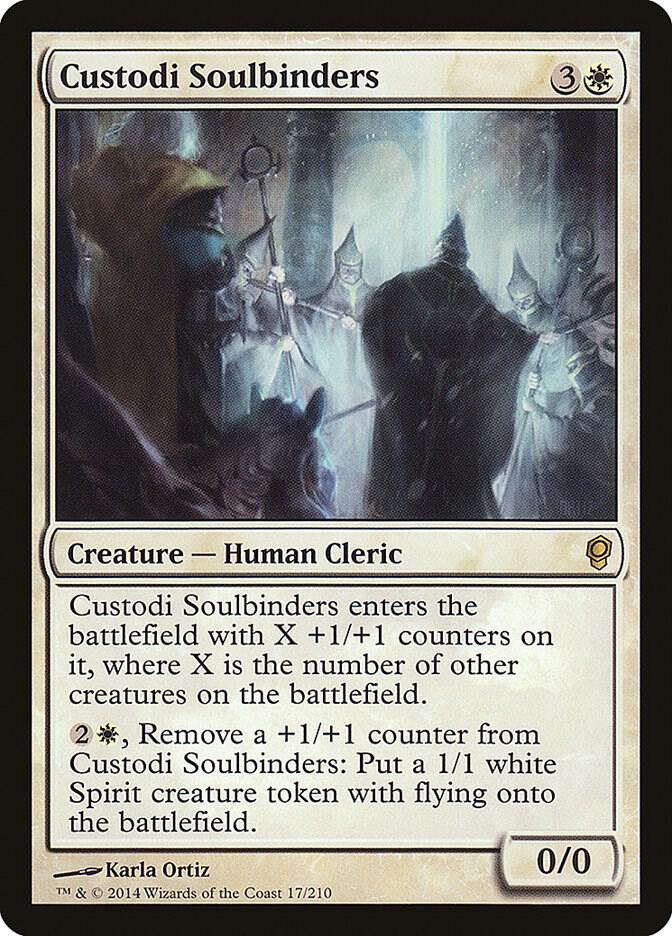 Custodi Soulbinders 17 card from Conspiracy