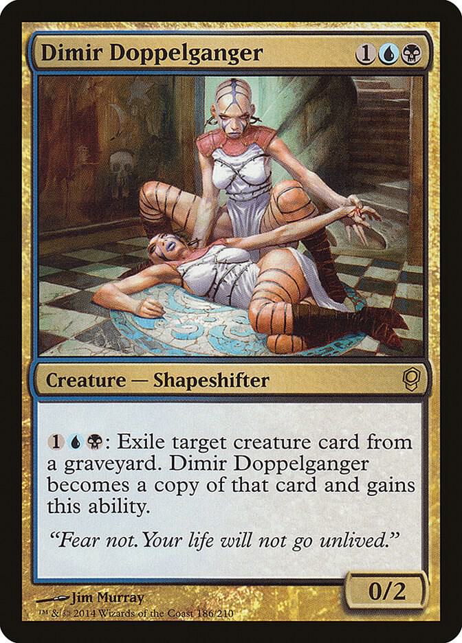 Dimir Doppelganger 186 card from Conspiracy