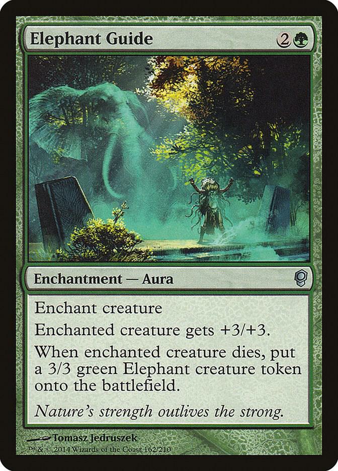 Elephant Guide 162 card from Conspiracy