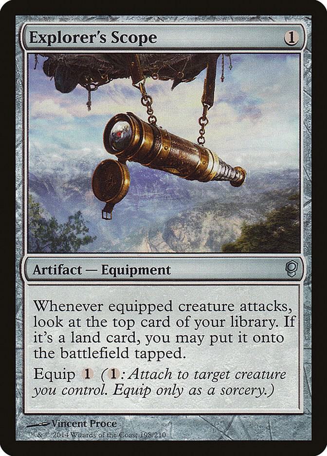 Explorer's Scope 198 card from Conspiracy