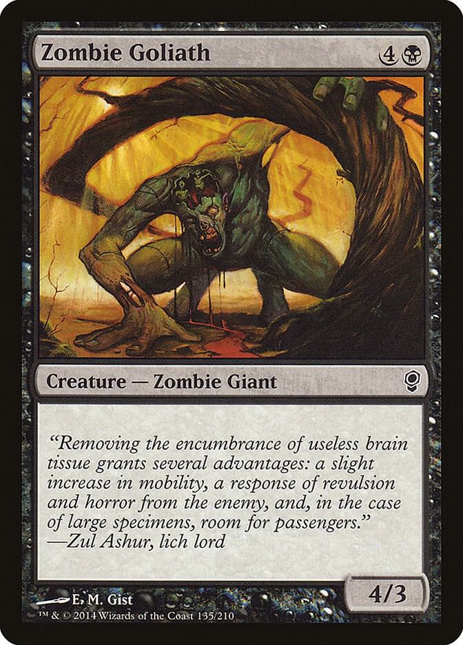 Zombie Goliath 135 card from Conspiracy