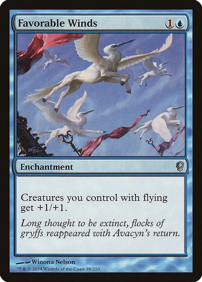 Favorable Winds 98 card from Conspiracy