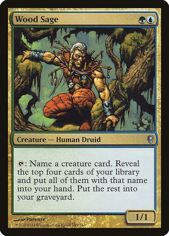 Wood Sage 195 card from Conspiracy