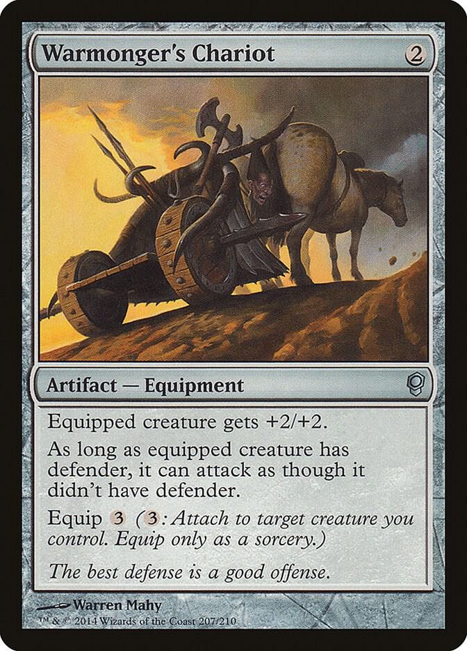 Warmonger's Chariot 207 card from Conspiracy