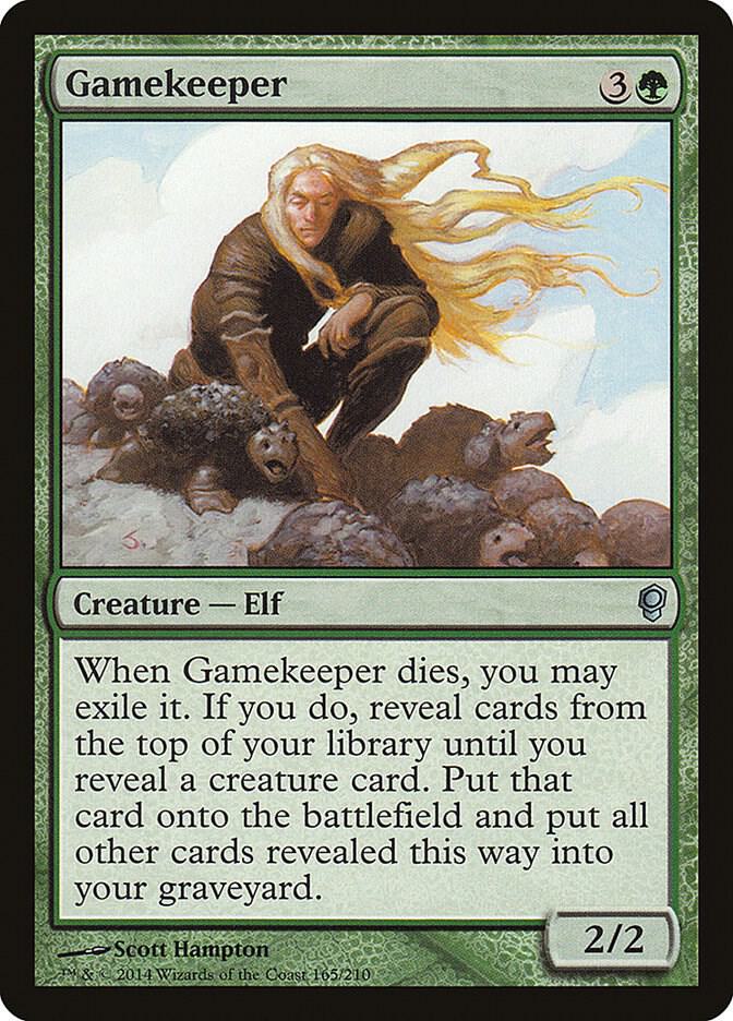 Gamekeeper 165 card from Conspiracy