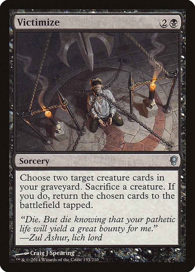 Victimize 133 card from Conspiracy