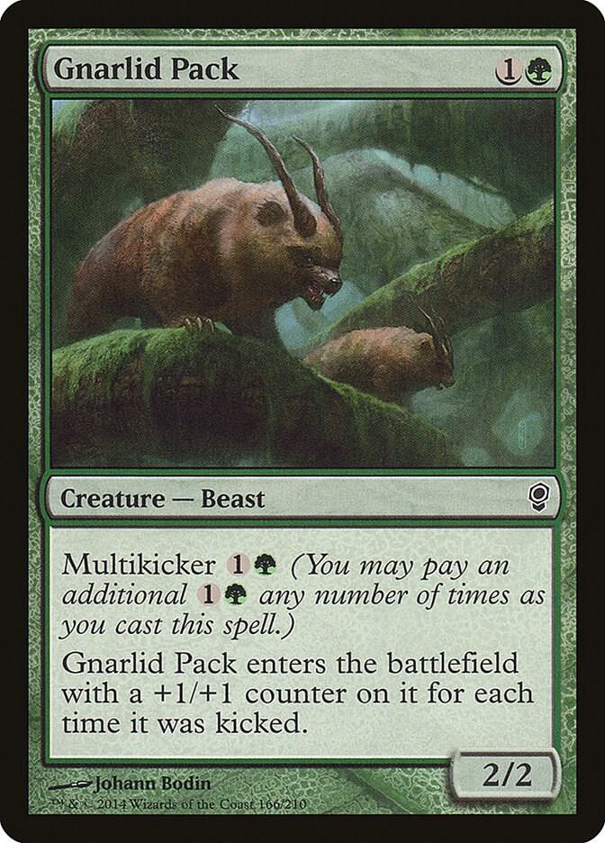 Gnarlid Pack 166 card from Conspiracy