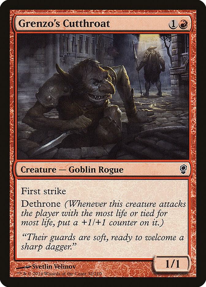 Grenzo's Cutthroat 32 card from Conspiracy