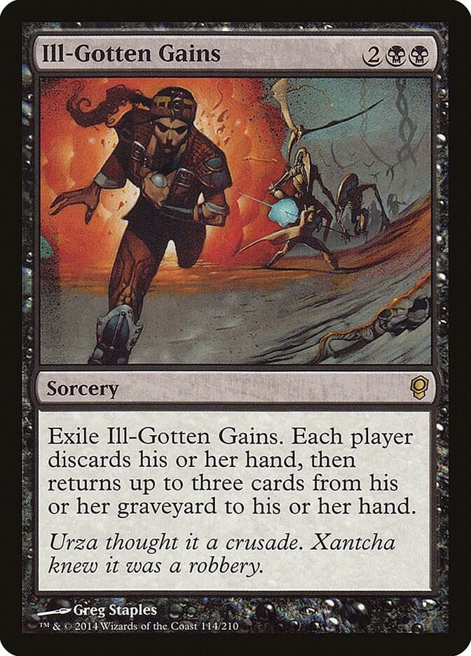 Ill-Gotten Gains 114 card from Conspiracy