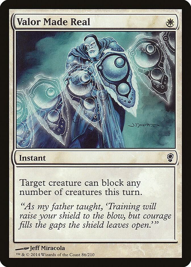 Valor Made Real 86 card from Conspiracy
