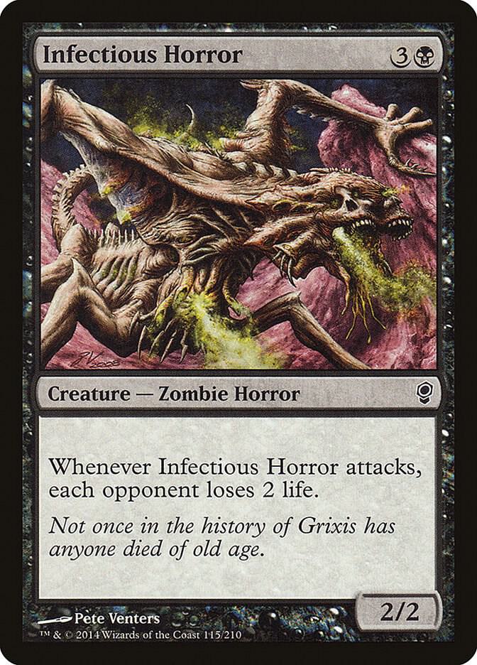 Infectious Horror 115 card from Conspiracy