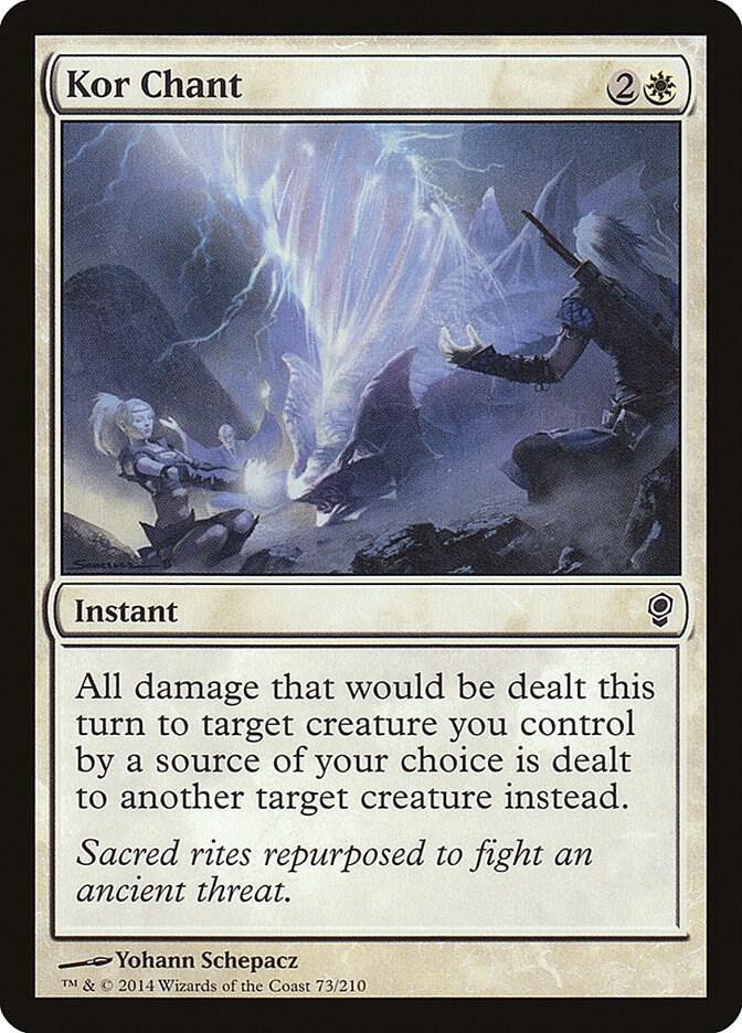 Kor Chant 73 card from Conspiracy