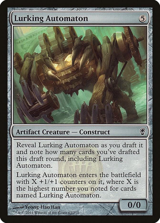 Lurking Automaton 63 card from Conspiracy