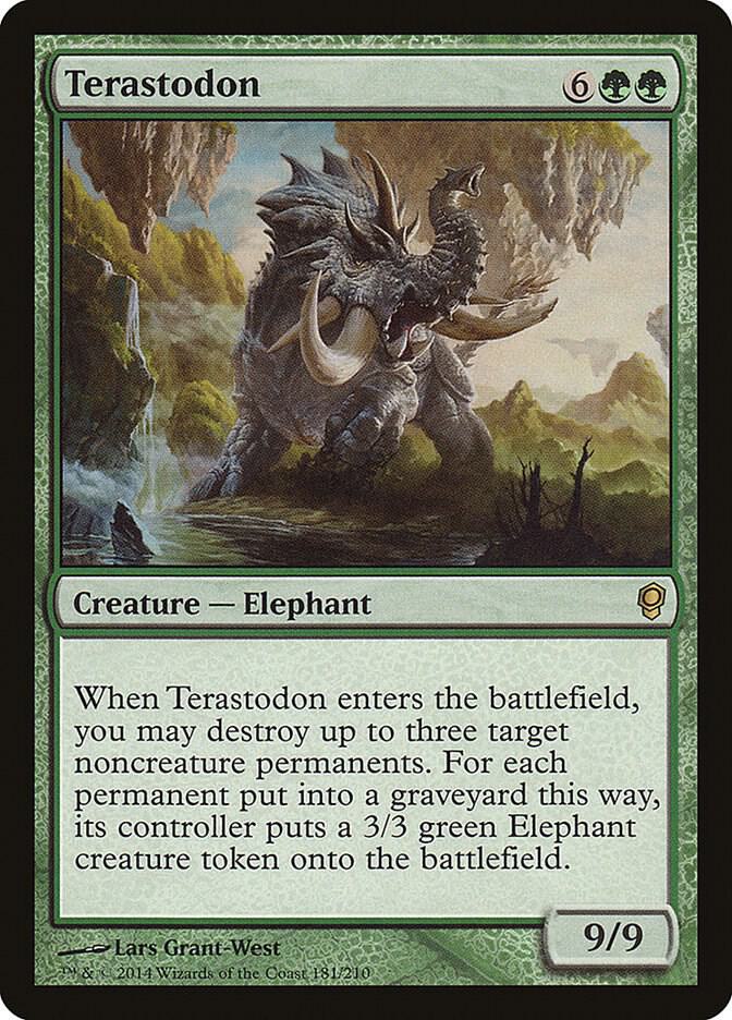 Terastodon 181 card from Conspiracy