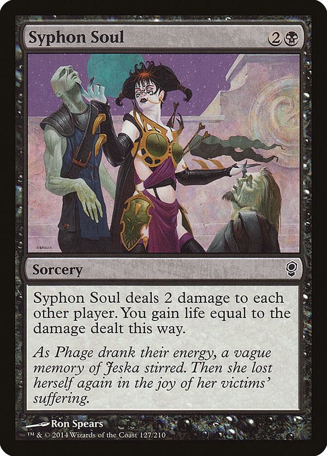 Syphon Soul 127 card from Conspiracy