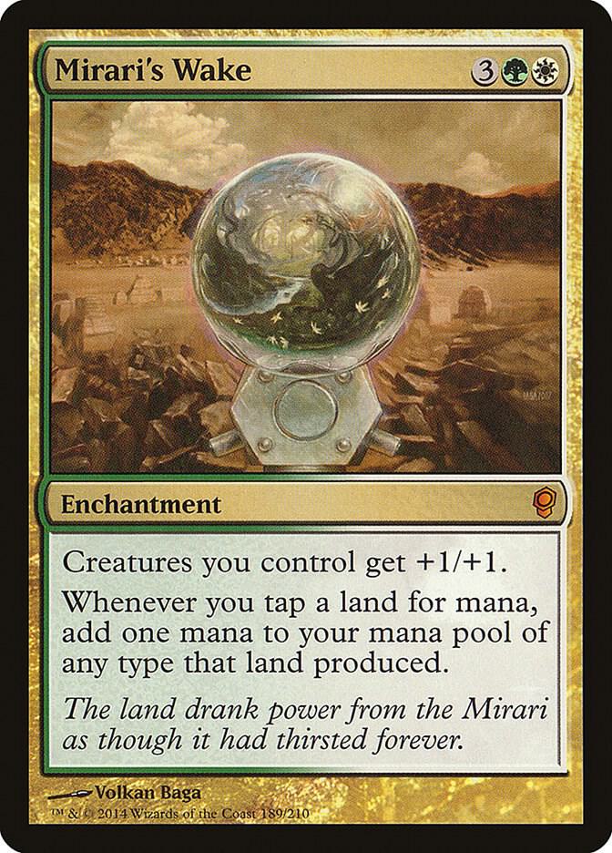 Mirari's Wake 189 card from Conspiracy