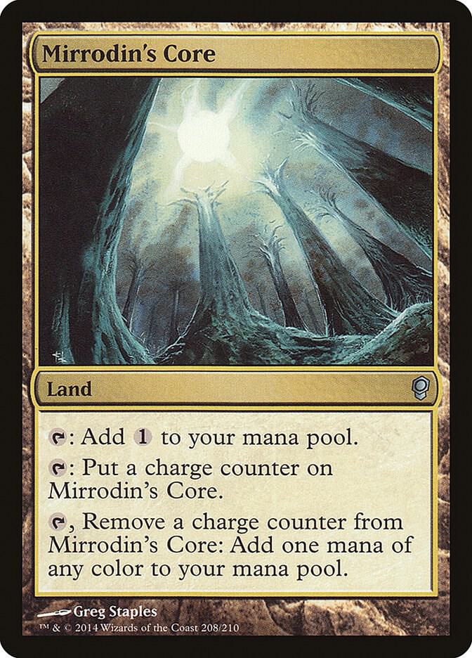 Mirrodin's Core 208 card from Conspiracy