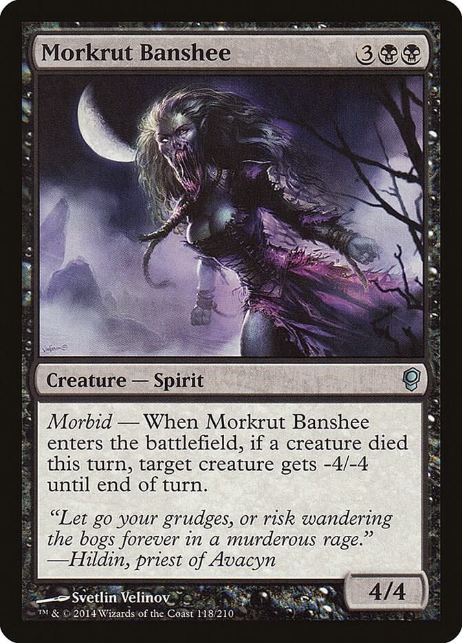 Morkrut Banshee 118 card from Conspiracy