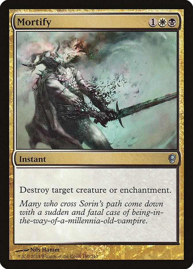 Mortify 190 card from Conspiracy