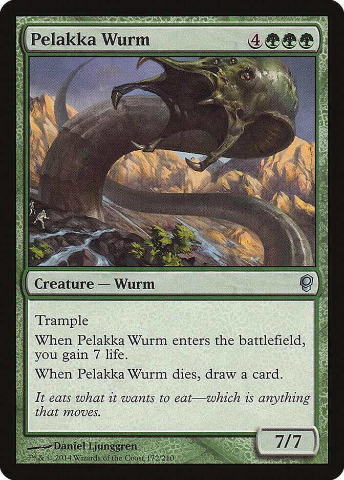 Pelakka Wurm 172 card from Conspiracy