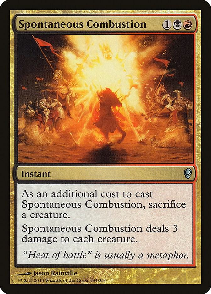 Spontaneous Combustion 194 card from Conspiracy