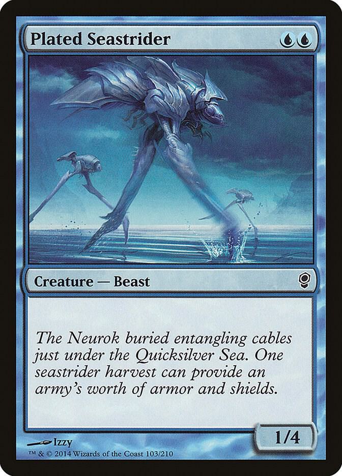 Plated Seastrider 103 card from Conspiracy