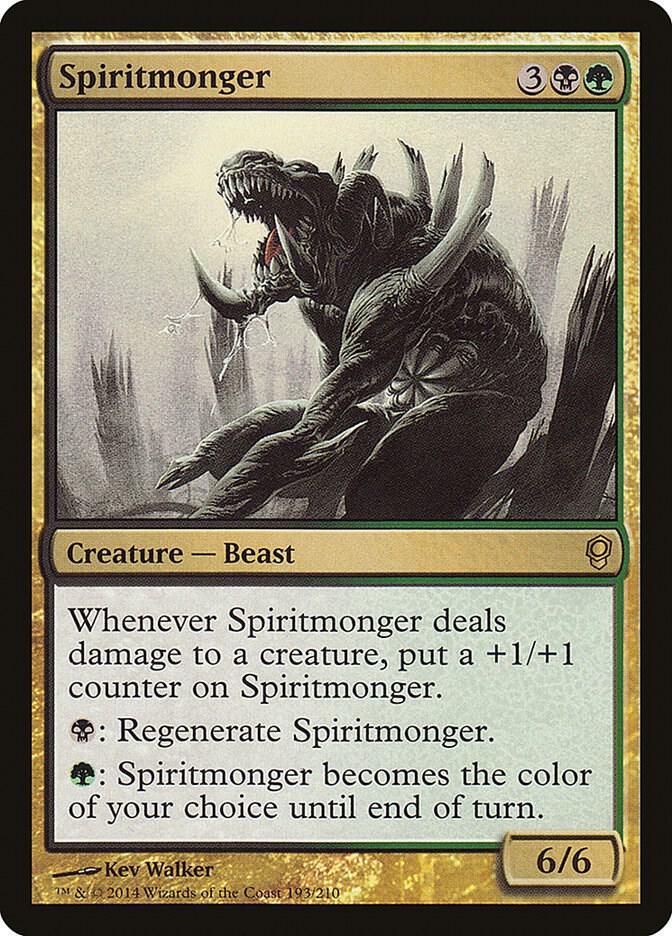 Spiritmonger 193 card from Conspiracy