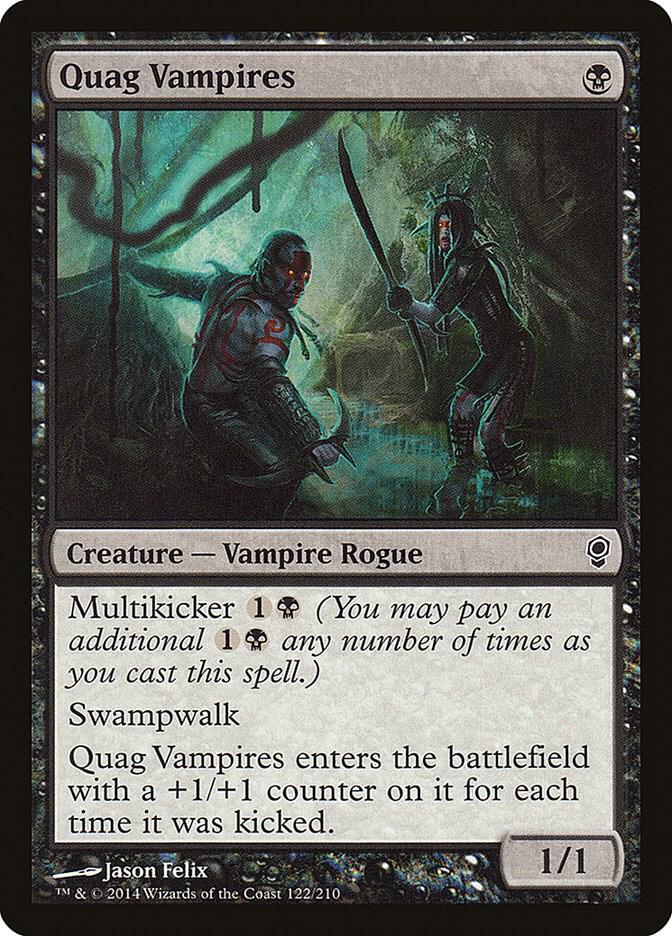 Quag Vampires 122 card from Conspiracy