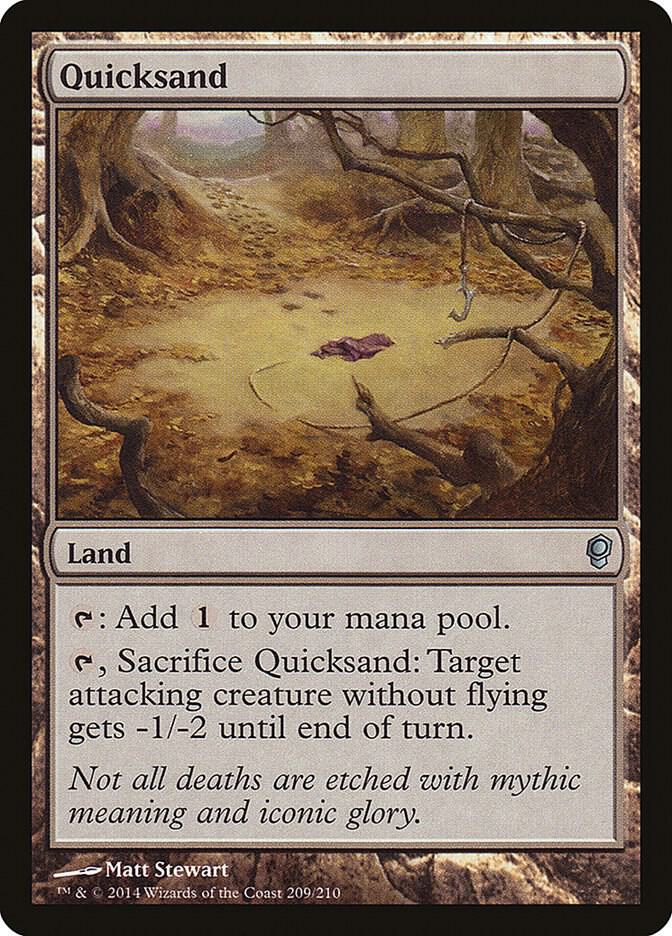 Quicksand 209 card from Conspiracy