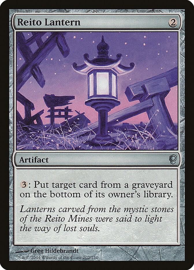 Reito Lantern 202 card from Conspiracy