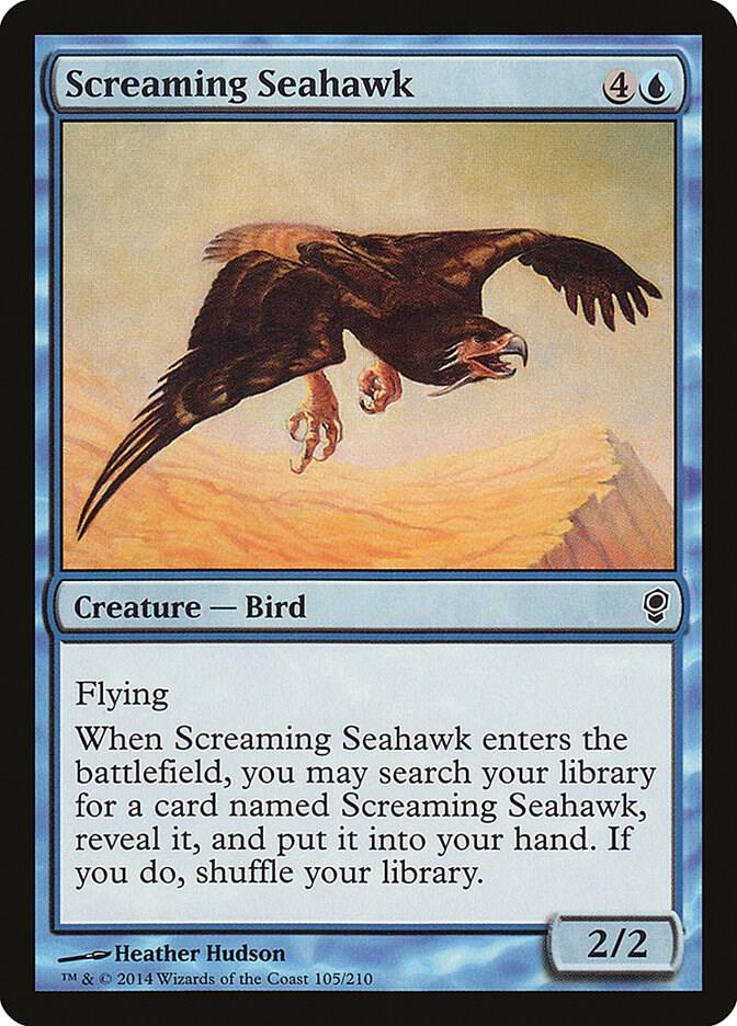 Screaming Seahawk 105 card from Conspiracy