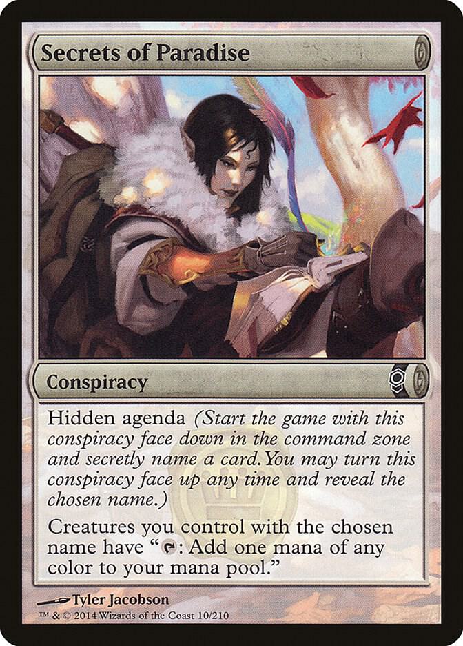 Secrets of Paradise 10 card from Conspiracy