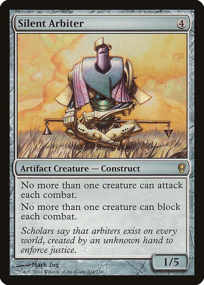 Silent Arbiter 204 card from Conspiracy