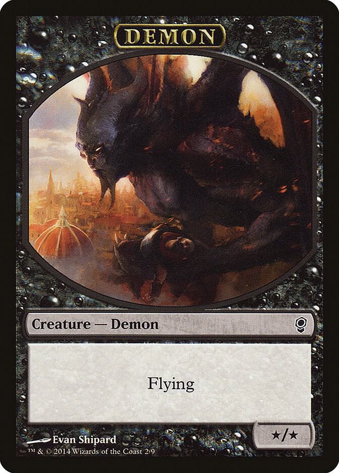 Demon Token 2 card from Conspiracy