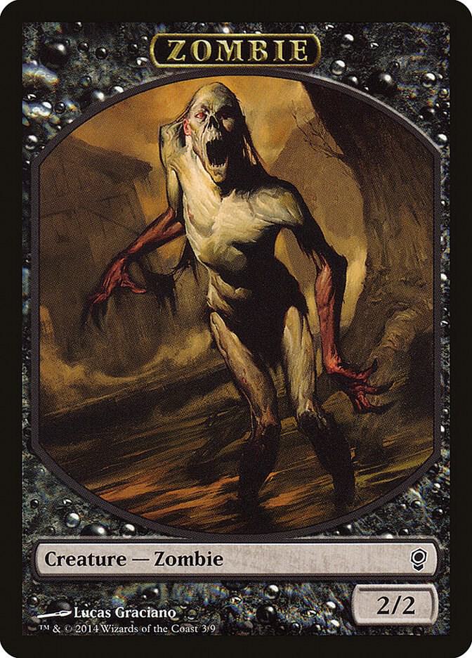 Zombie Token 3 card from Conspiracy