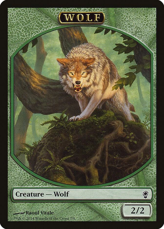 Wolf Token 7 card from Conspiracy