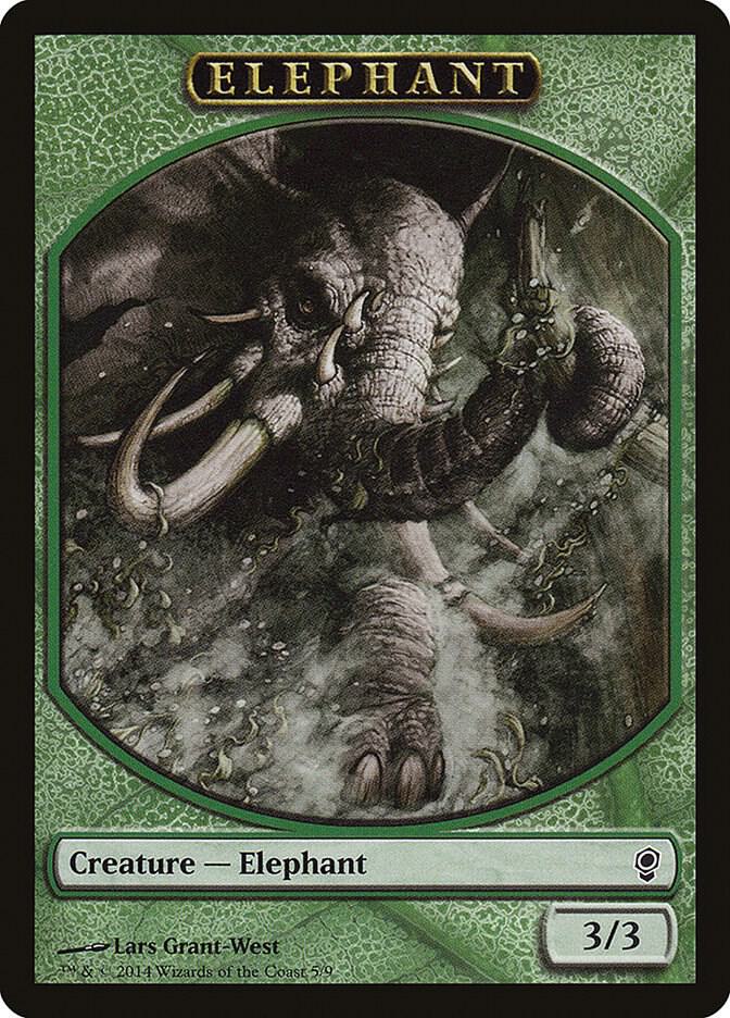 Elephant Token 5 card from Conspiracy